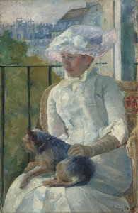 Mary Cassatt - Young Girl at a Window, c. 1883-1884